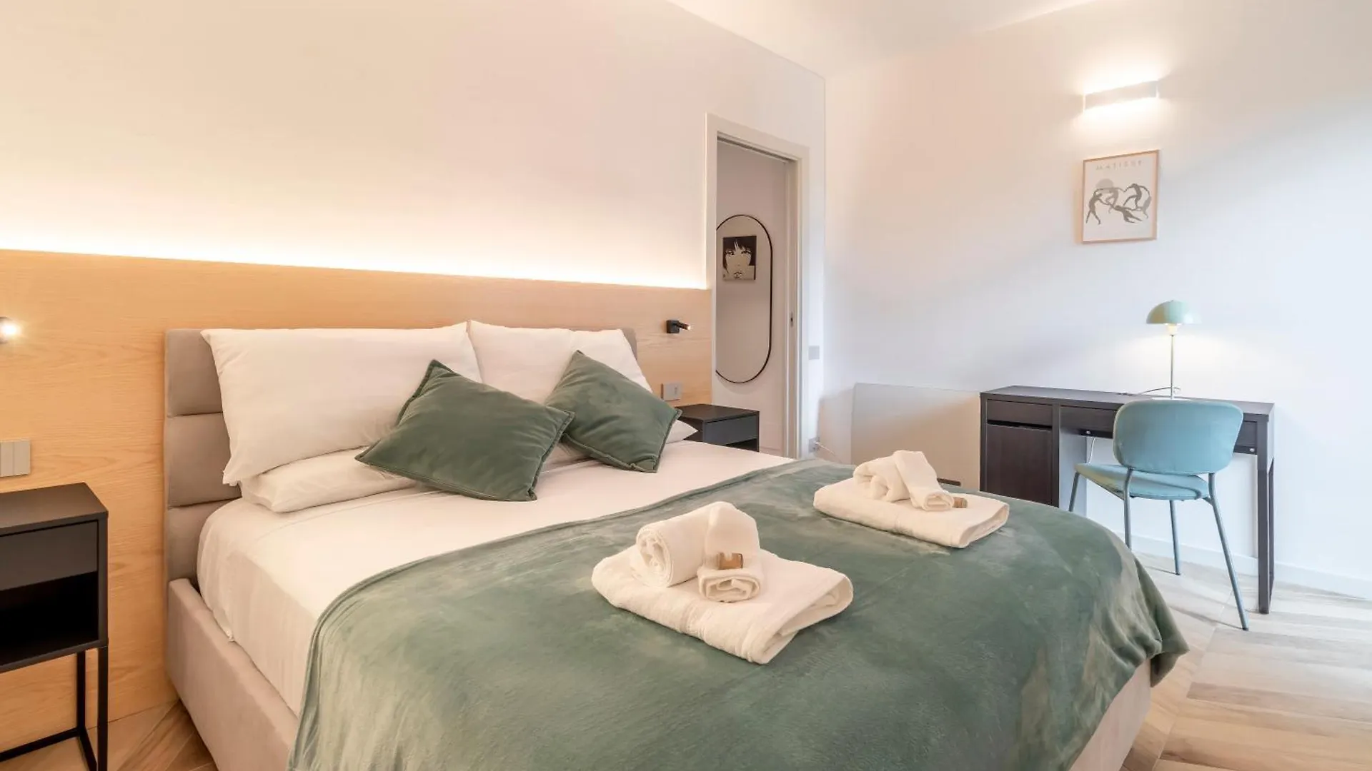 Apartment Aurealiving - Sage Luxury Apt With Air Conditioning, Fast Wifi And Free Gym Rome